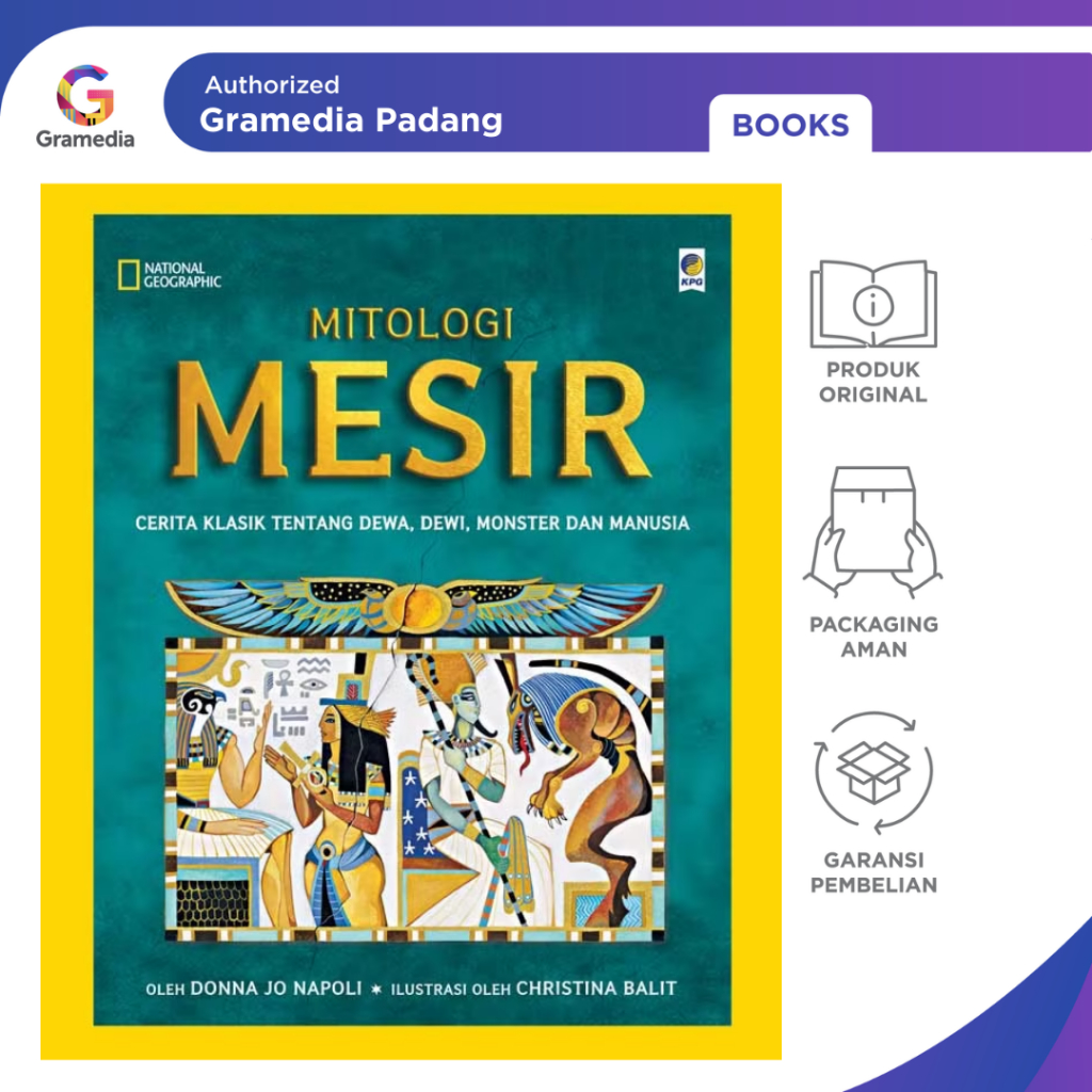 Gramedia Padang - NAT GEO EGYPTIAN MYTHOLOGY