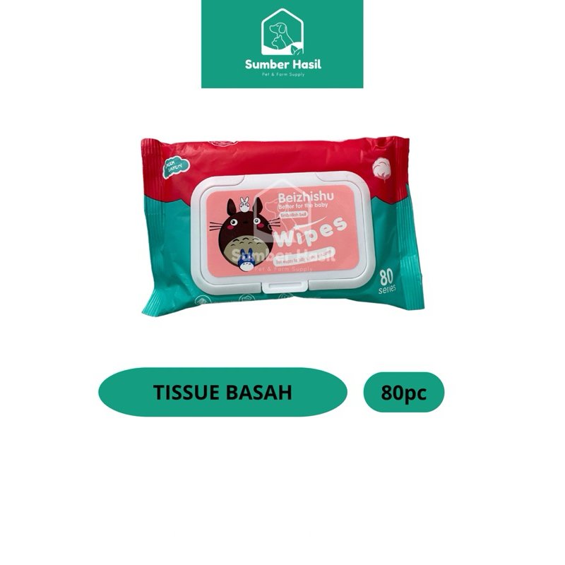 WET TISSUE 80 SERIES WIPES BEIZHISHU ORIGINAL BABY TISSUE