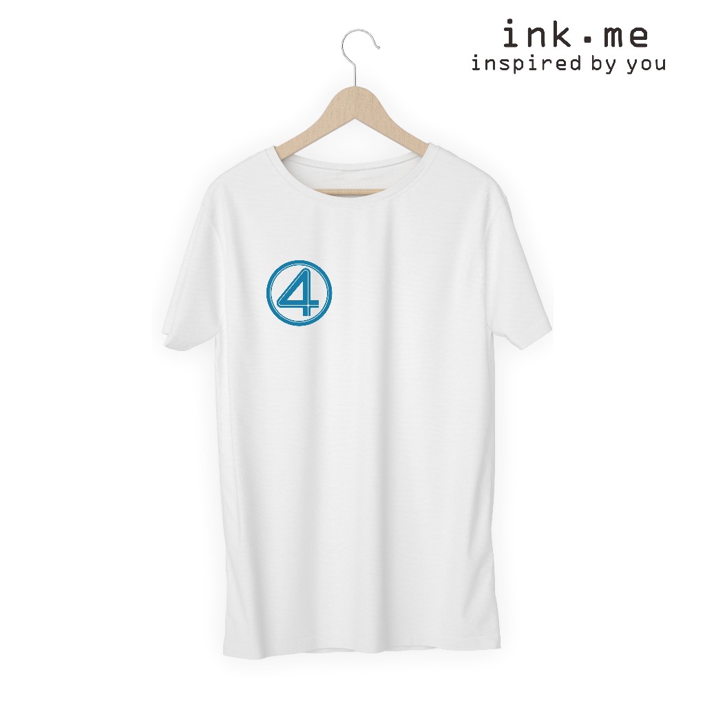เสื้อยืด FANTASTIC FOUR / เสื้อยืดโลโก้ FANTASTIC 4 / เสื้อยืด SUPERHERO