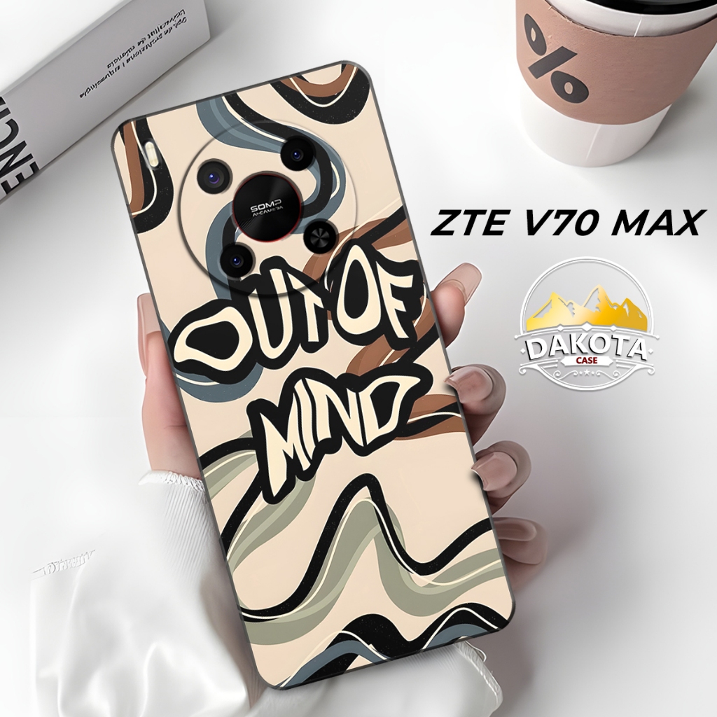 เคส Dakota - เคส ZTE Blade V70 Max 4G - Fullprint UV Rubber Softcase Abstract Texture Motif - เคส ZT