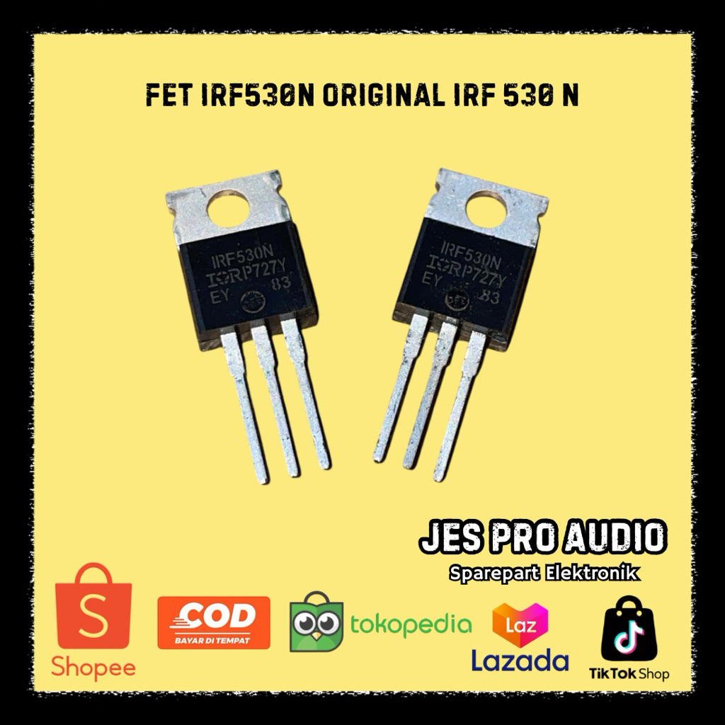 FET IRF530N ต้นฉบับ IRF 530 N