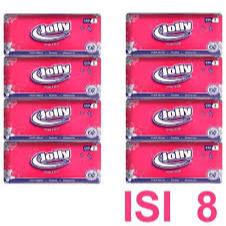 [ PACKAGE COTENTS 8 ] กระดาษเช็ดหน้า JOLLY 250 แผ่น 2 ชั้น กระดาษเช็ดหน้า SAVING PACKAGE