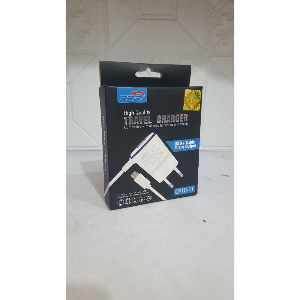 เครื่องชาร์จเดินทาง Pro Micro CP1U-11
