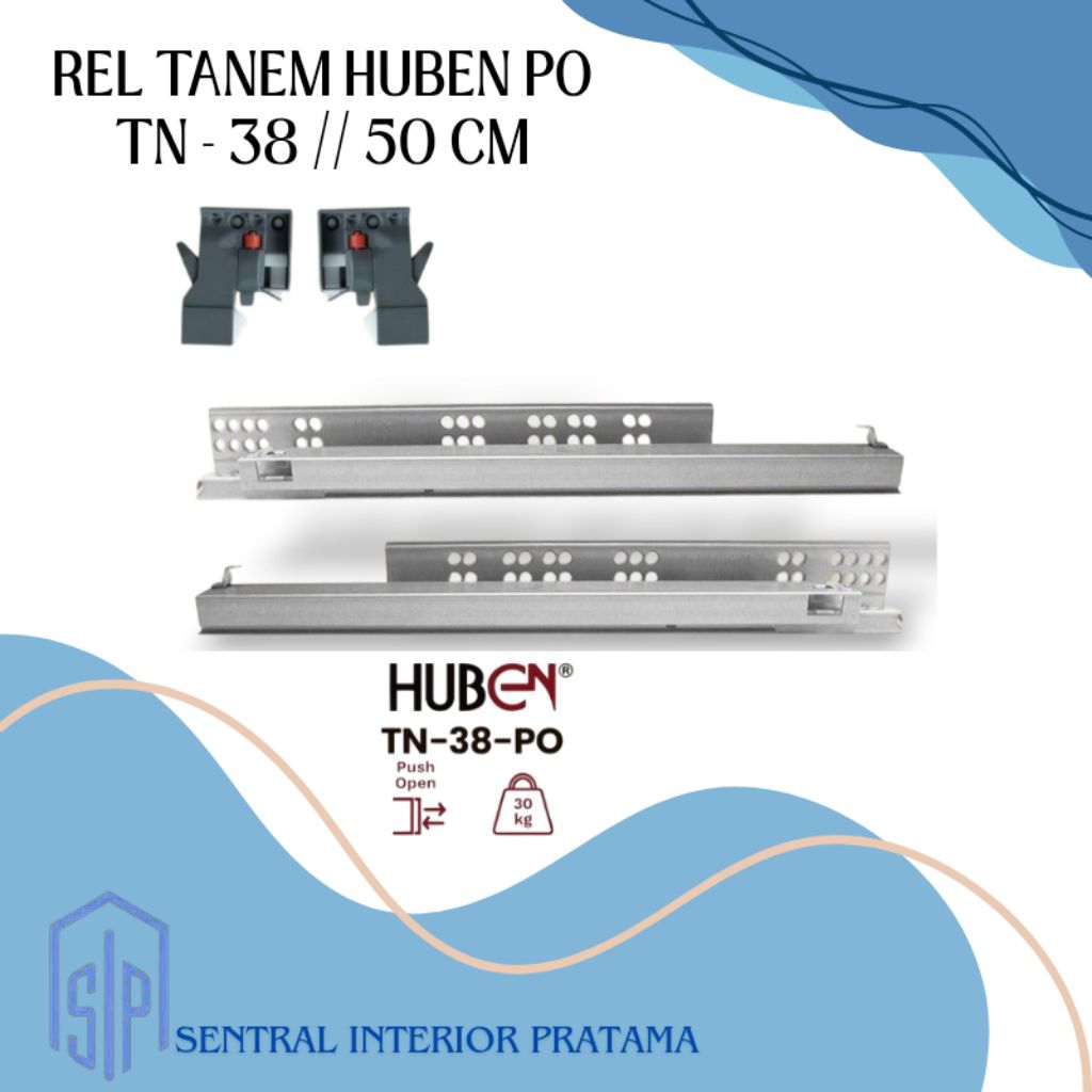 TN 38 PO - 500 / REL TANEM HUBEN PUSH OPEN 50CM