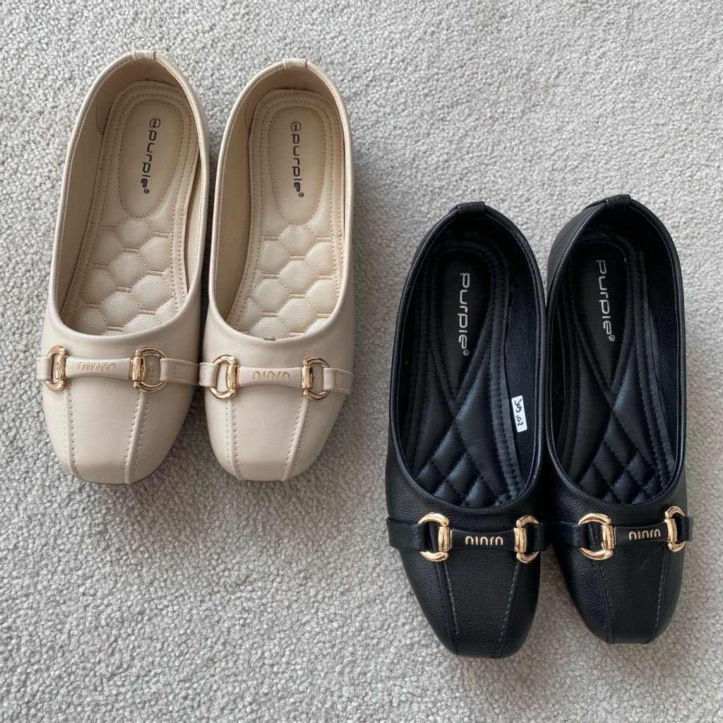 รองเท้าส้นเตี้ย Gazel Miwmiw