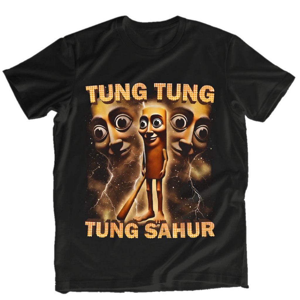 เสื้อยืด Top TUNG-TUNG SAHUR Premium 24s