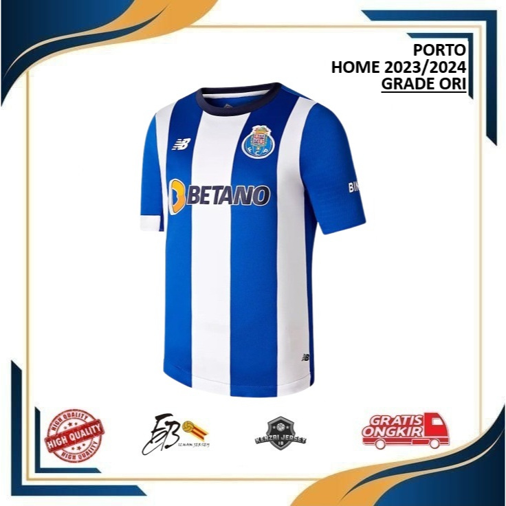 PORT0 HOME FOOTBALL JERSEY 2023/2024 เกรดดั้งเดิมคุณภาพสูง