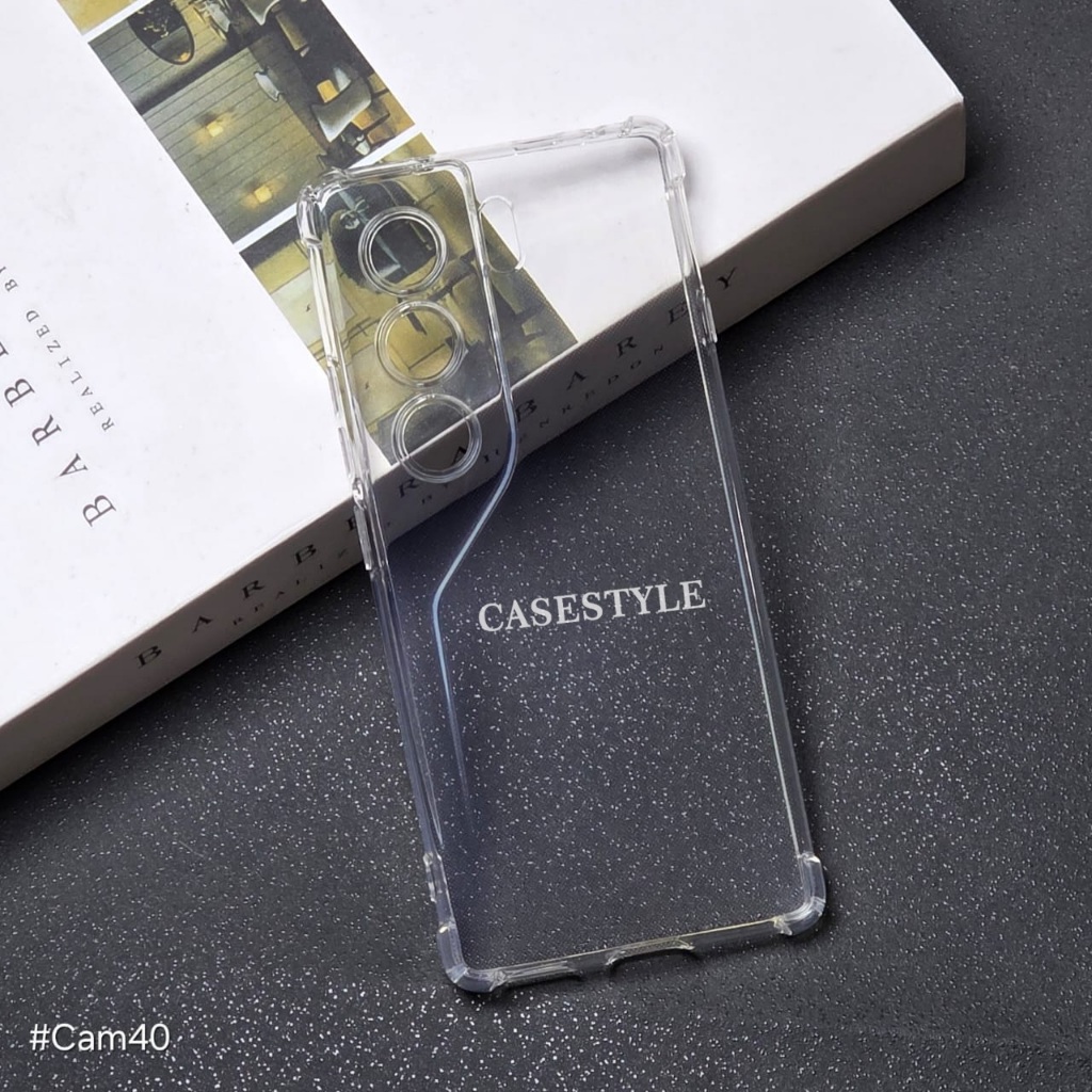 Tecno Camon 40 Tecno Camon 40 Pro Casing - Softcase Airbag Anticrack เคสกันกระแทกระดับพรีเมียม Tecno