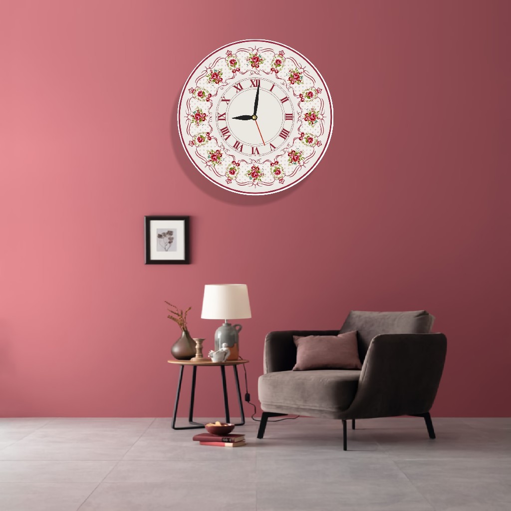 AESTHETIC WALL CLOCK WALL DECOR MIDDLE ROOM LIVING ROOM F5