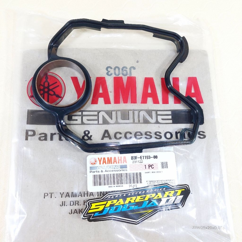ยาง Oring ซีลฝาครอบวาล์วซีลใหม่ R15 R155 Vva V3 Mt15 Lexi Nmax N Max Aerox 155 ORIGINAL YAMAHA B3F-E