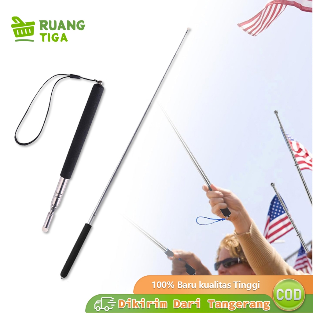 Pointer Pen Pointer Stick Max 1m ตัวชี้แบบยืดได้อเนกประสงค์ไวท์บอร์ด Pointer Stick สําหรับ Presenter