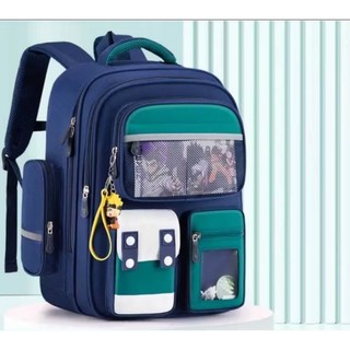 Ransel Siswa Anak SD SMP,Tas Sekolah Anak Laki Laki,Ransel Anak Perempuan,Tas Sekolah Anti Air,Ransel Mengurangi tekanan tulang belakang