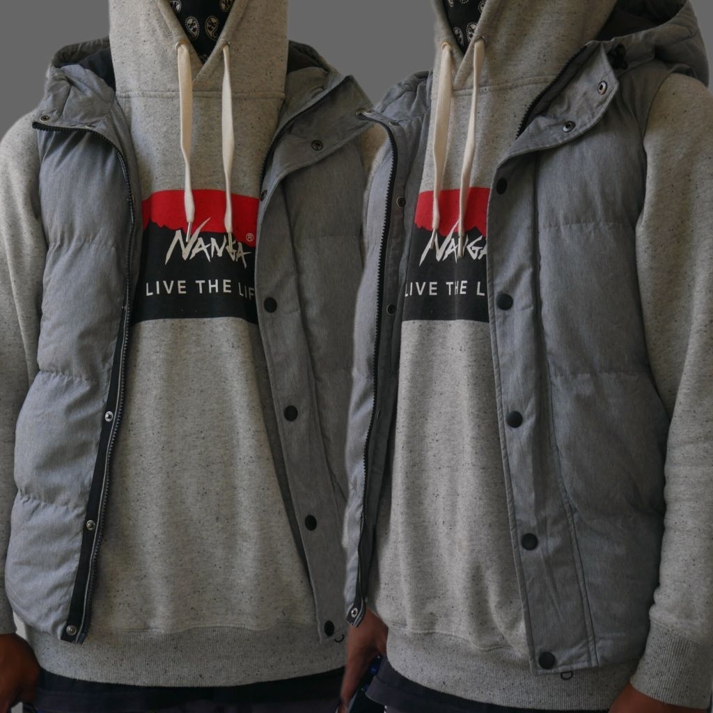 Global Uniqlo GU Vest Down Puffer Jacket