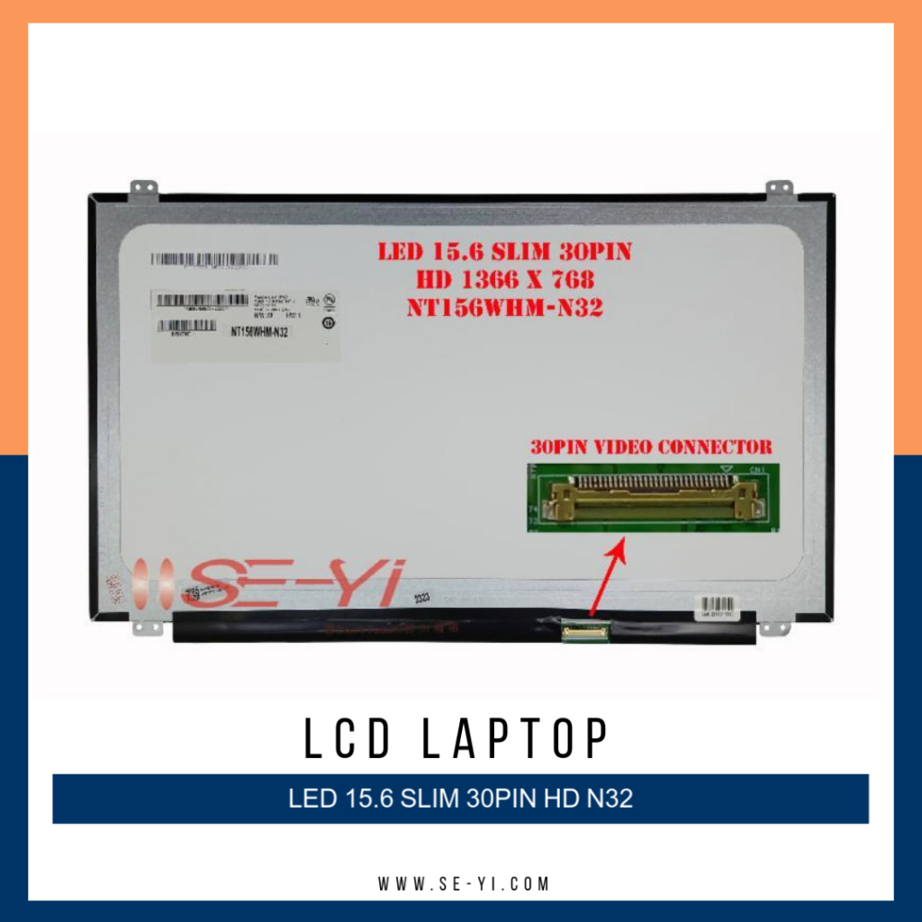 LED 15.6" SLIM 30 PIN NT156WHM-N32