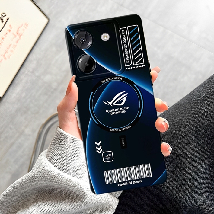 เคส HP POCO M7 PRO/POCO M6/POCO X6/POCO X7/POCO X6 PRO/POCO X7 PRO/POCO X5/POCO X5 PRO กล้องอ่อน PRO