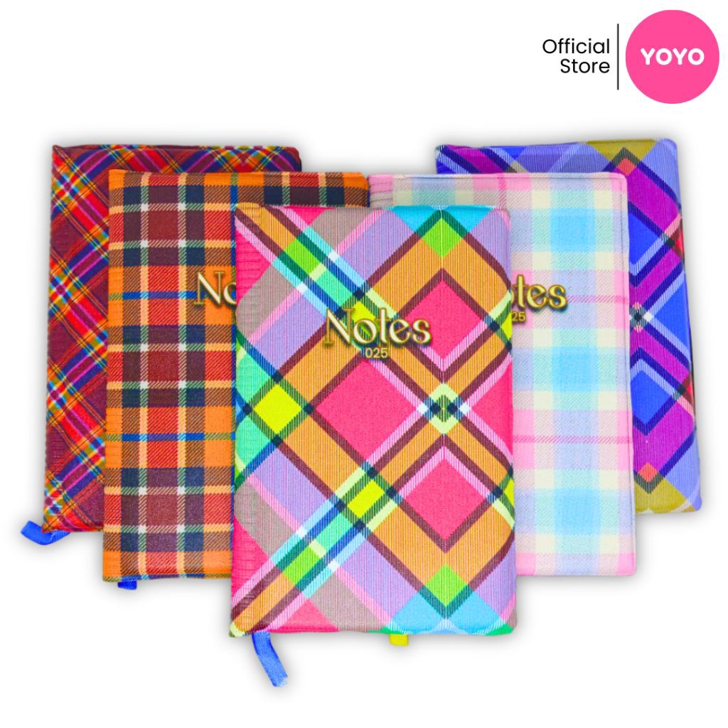 YOYO Notebook Aesthetic BOX 84 แผ่น School Stationery Notebook
