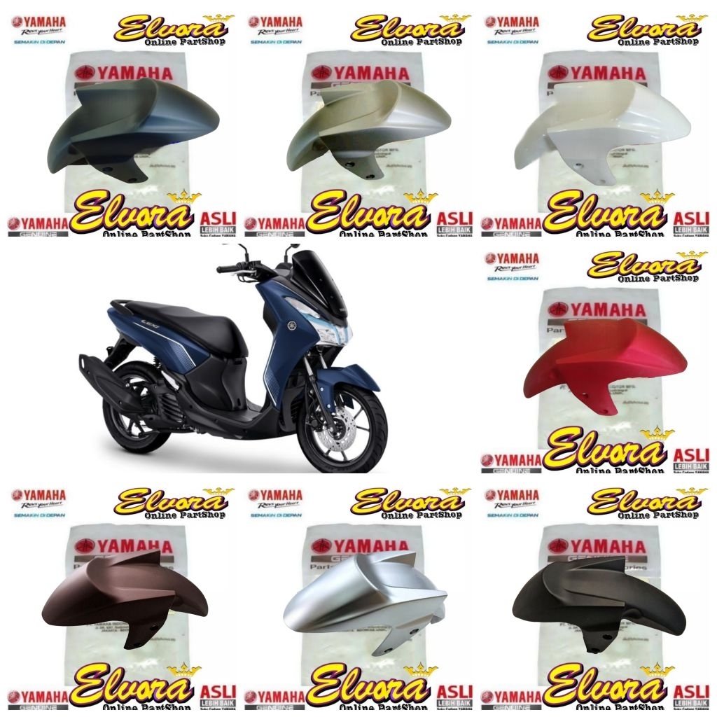 Yamaha Lexi 125 บังโคลนหน้าเดิมเก่า B3F-F1511-00