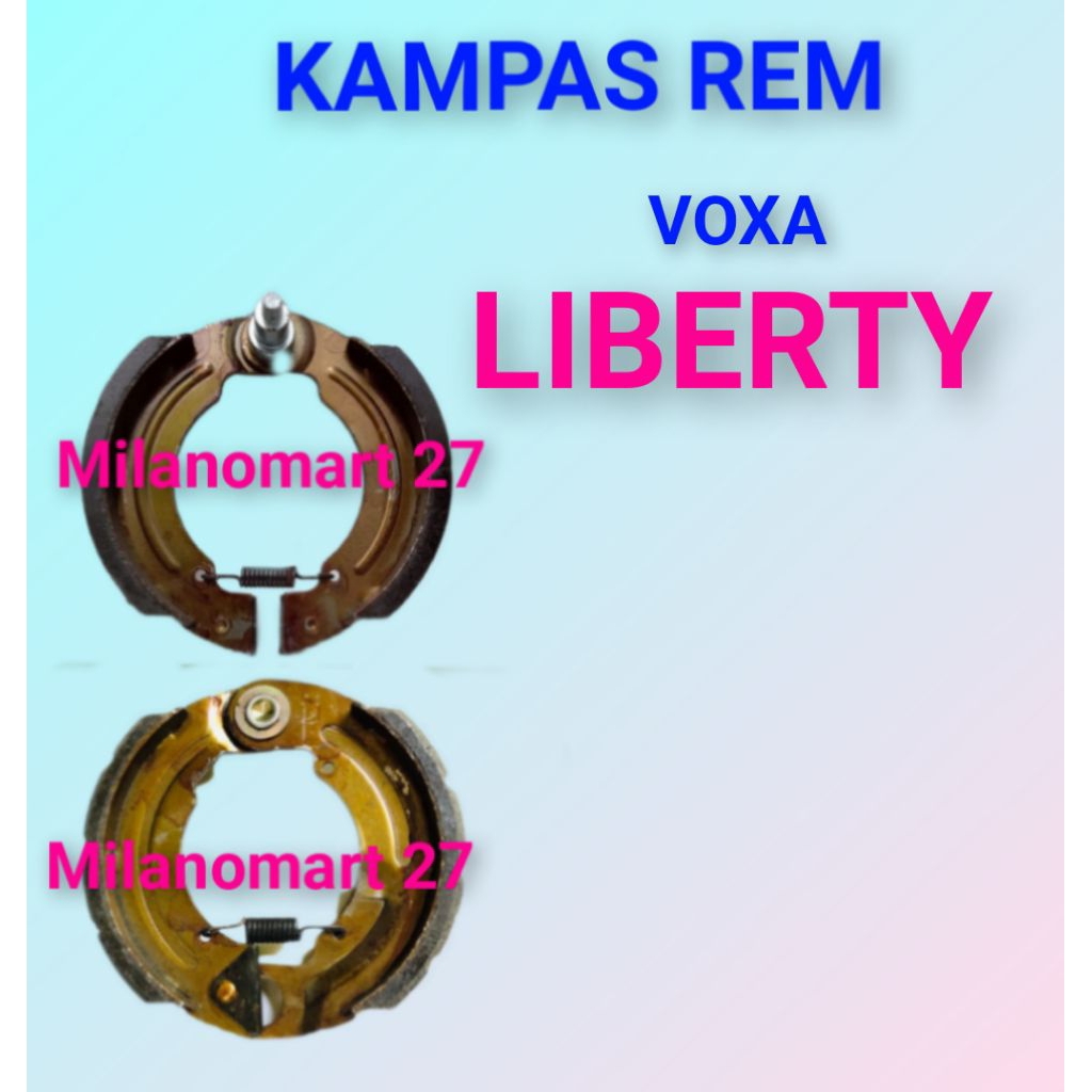 ผ้าเบรค Voxa Liberty VOXA LIBERTY ผ้าเบรคจักรยานไฟฟ้า