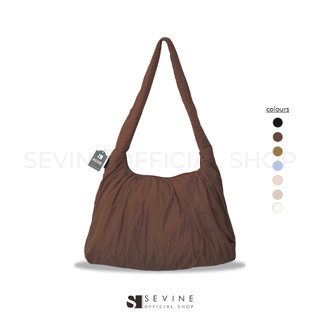 Sevine Ivy Polos Totebag Sekolah Kuliah Tas Cewek Wanita Resleting Tote Bag Laptop