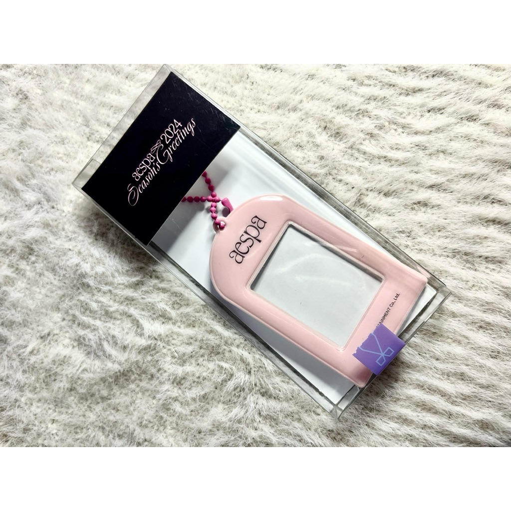 Aespa Ningning 2024 ชุดพวงกุญแจรูปถ่าย ID