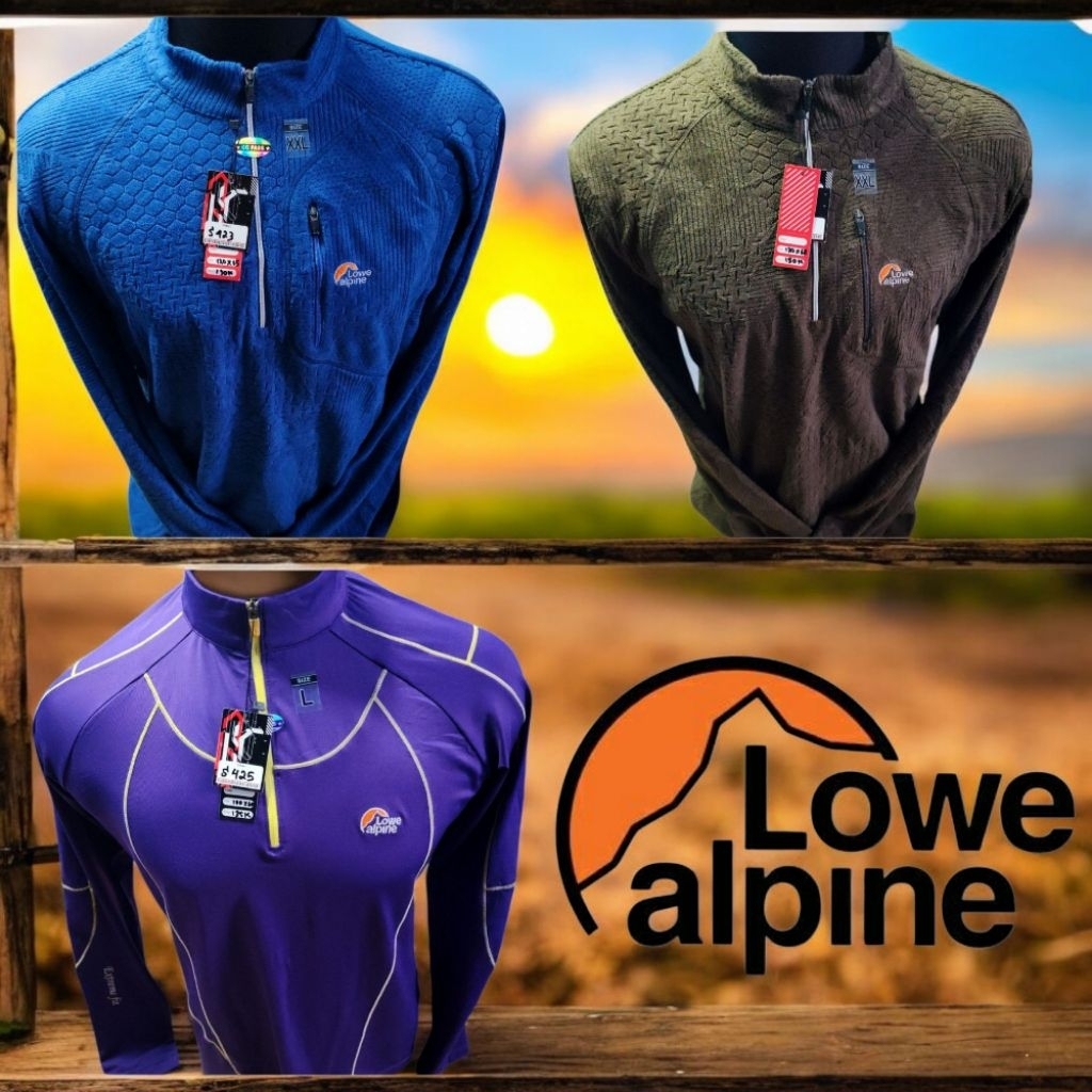 LOWE ALPINE BASELAYER การเดินป่ากลางแจ้ง
