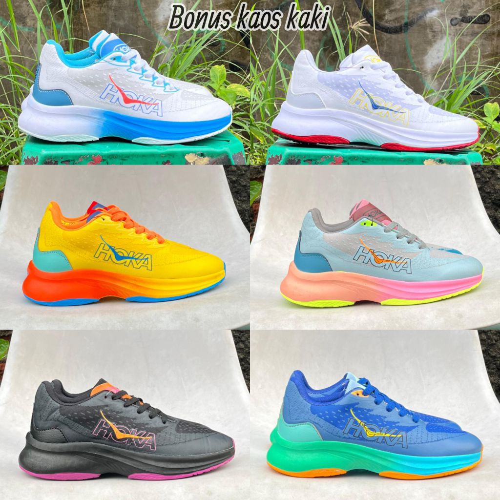 HK ONE MACH 6 รองเท้าวิ่ง/HK MACH 6 รองเท้าวิ่งกีฬารองเท้า/HK SHOES/HK RUNNING/LATEST รองเท้ากีฬา/HK