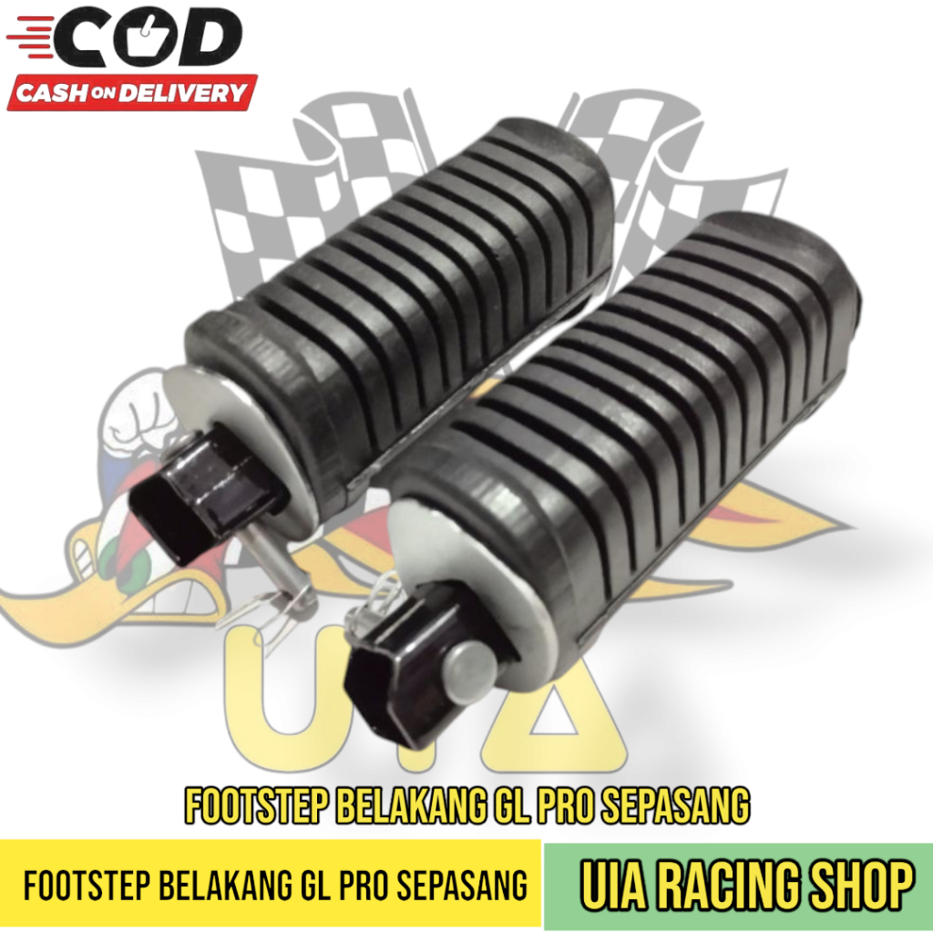 Footstep GL Pro Postep GL Pro ด้านหลัง Footstep GL Pro คู่คุณภาพสูง PNP Honda GL Max Pro