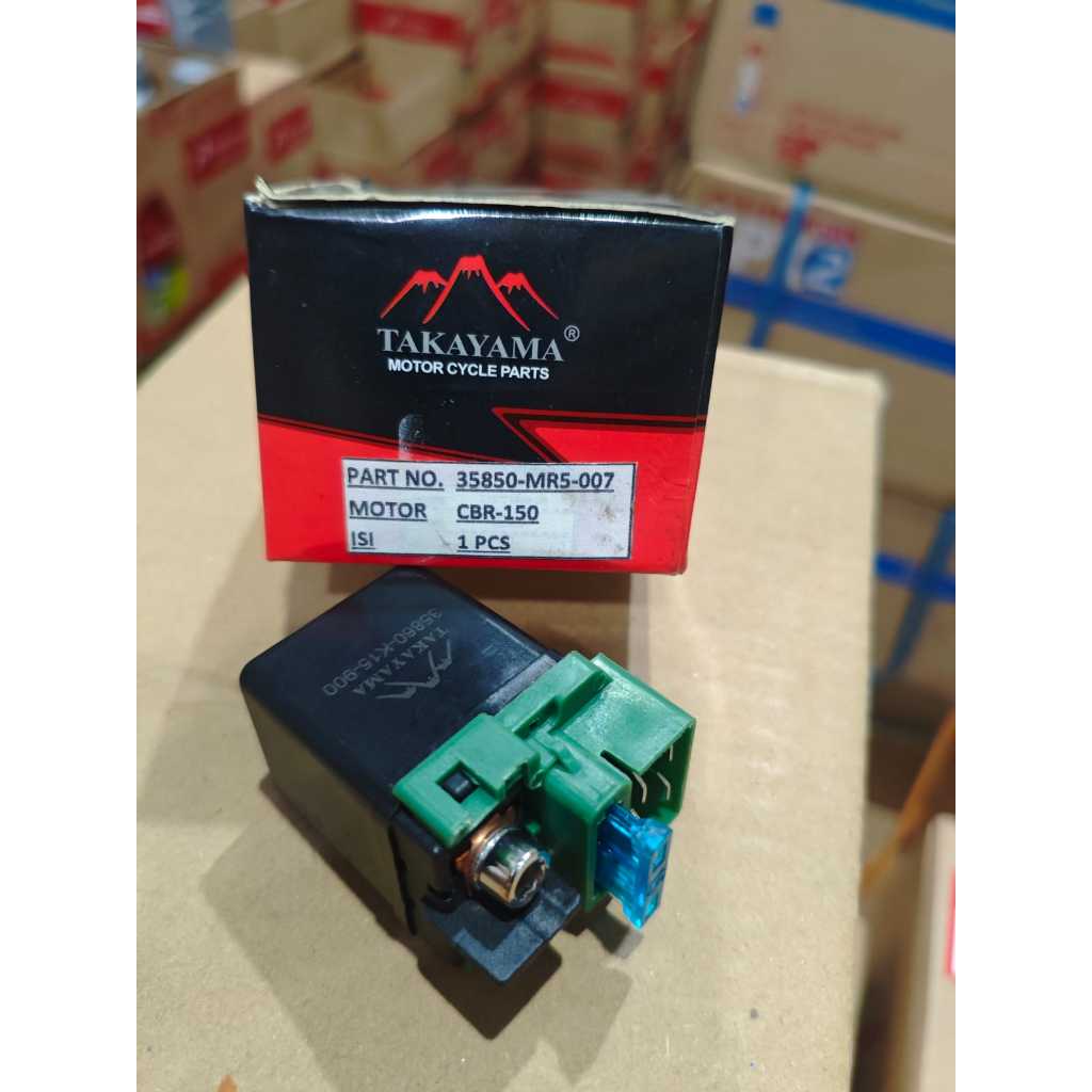 RELAY STATER BENDIK STATER HONDA CBR 150R HONDA CBR 250R CBR 250RR TAKAYAMA 35850-MR5-007