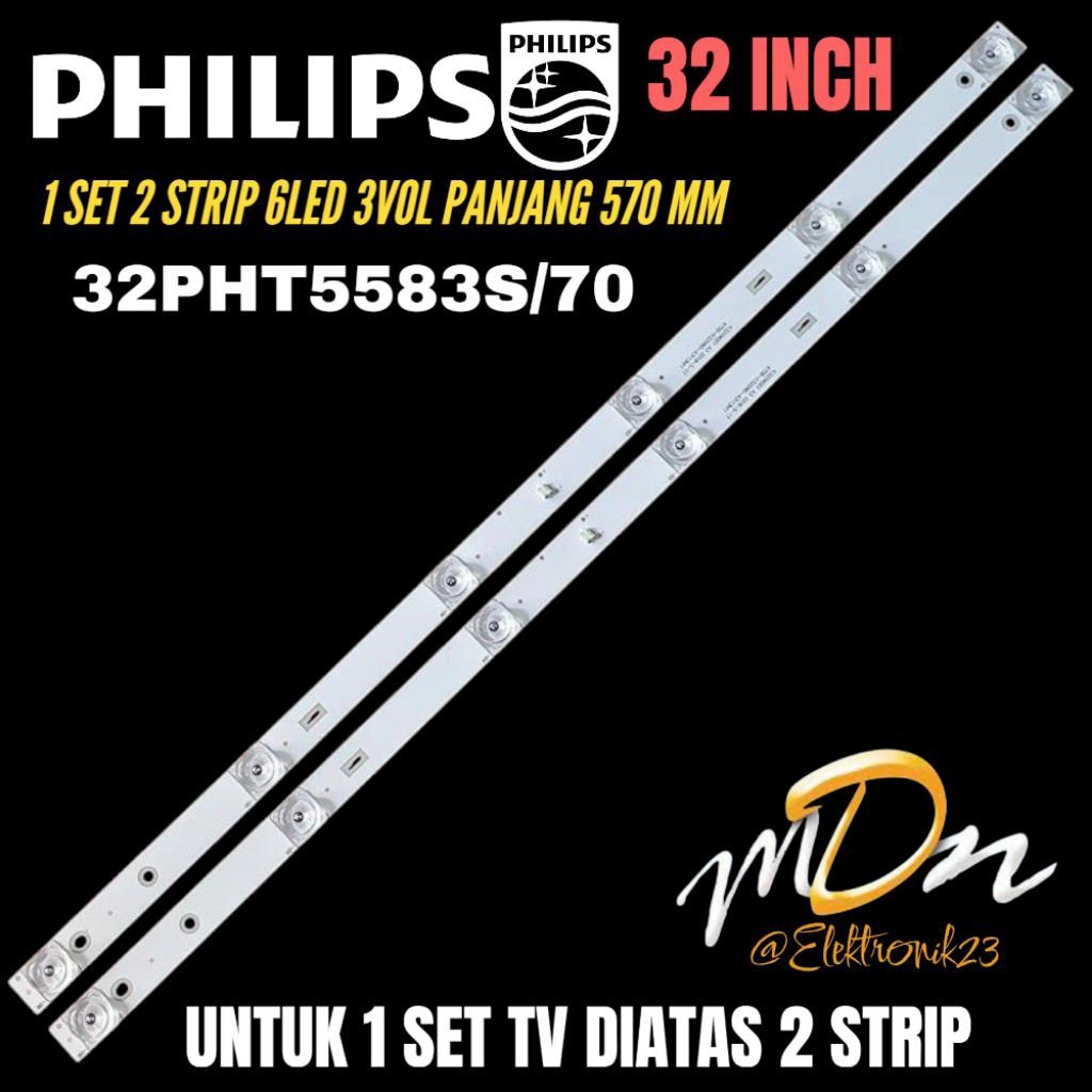 PHILIPS 32 INCH LED TV BACKLIGHT 32PHT5583S/70 PHILIPS LED TV BACKLIGHT
