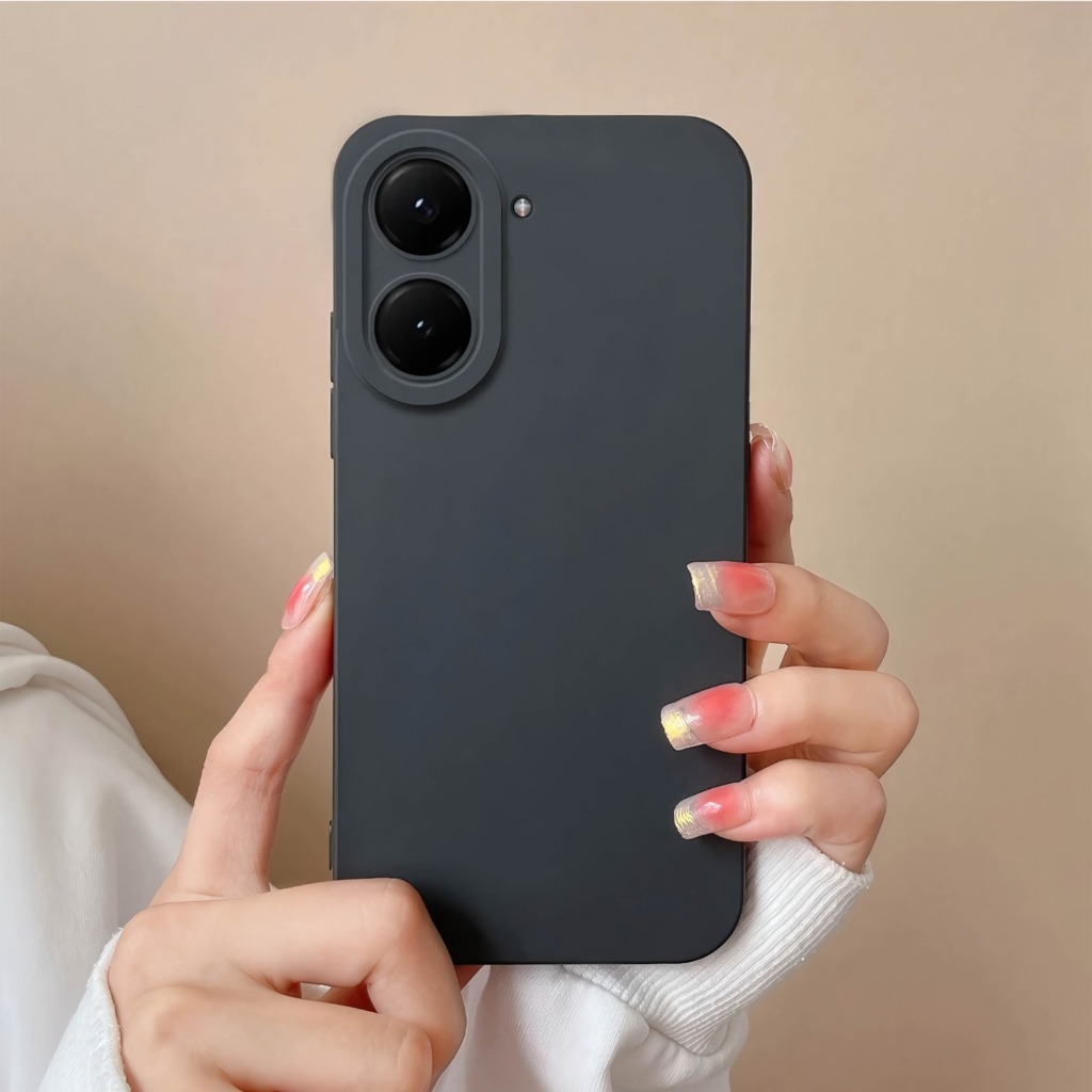 Redmi A5 4G / Poco C71 Softcase BLACK MATTE CAMERA PROTECTION Casing Case Hp Redmi A5 4G / Poco C71