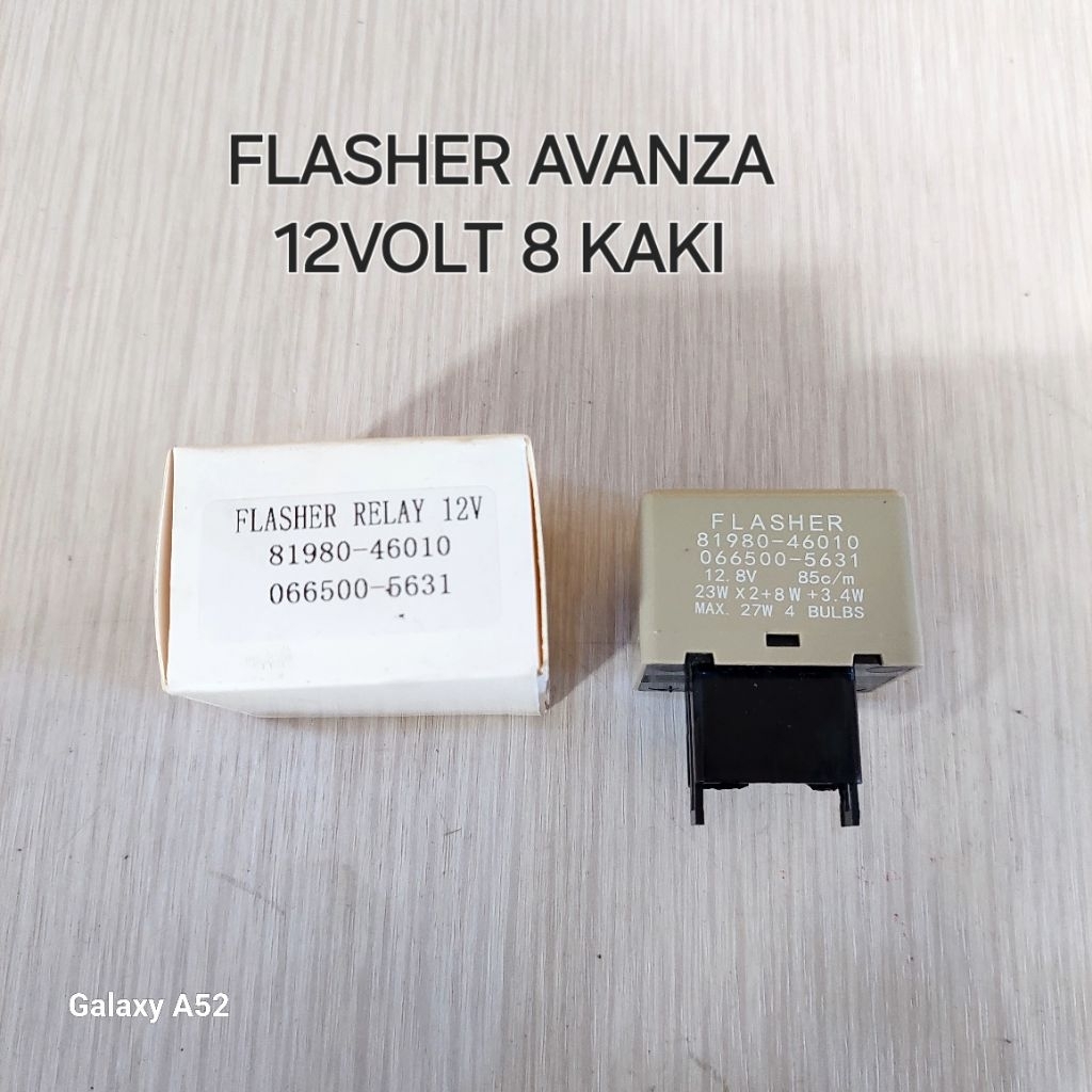 AVANZA FLASHER = INNOVA=NMR 12VOLT 8 FEET