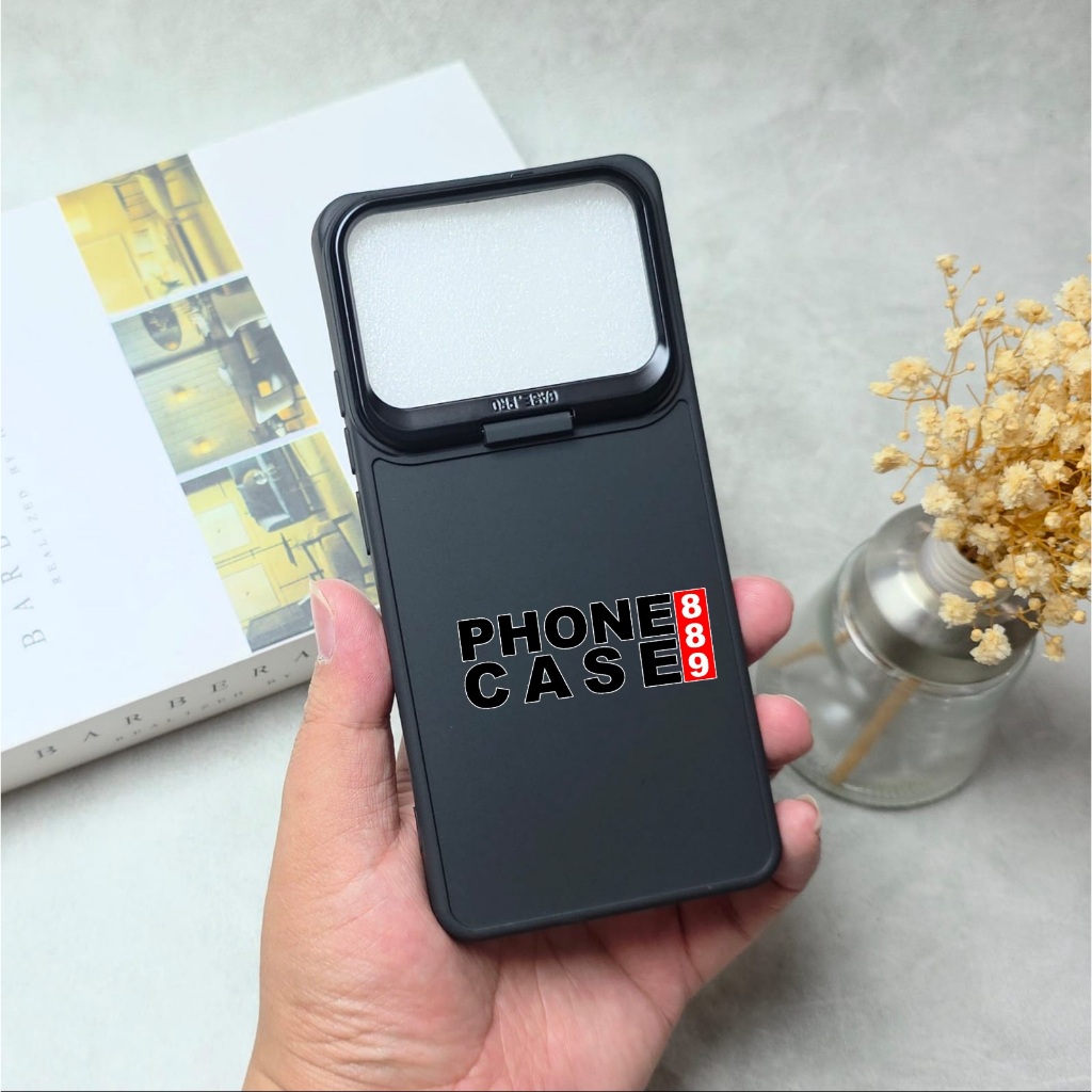 POCO F7 PRO POCO F7 ULTRA CASE MACAROON STAND เคสกล้อง BRACKET KICKSTAND กล้องสีดําเท่านั้น POCO F7 