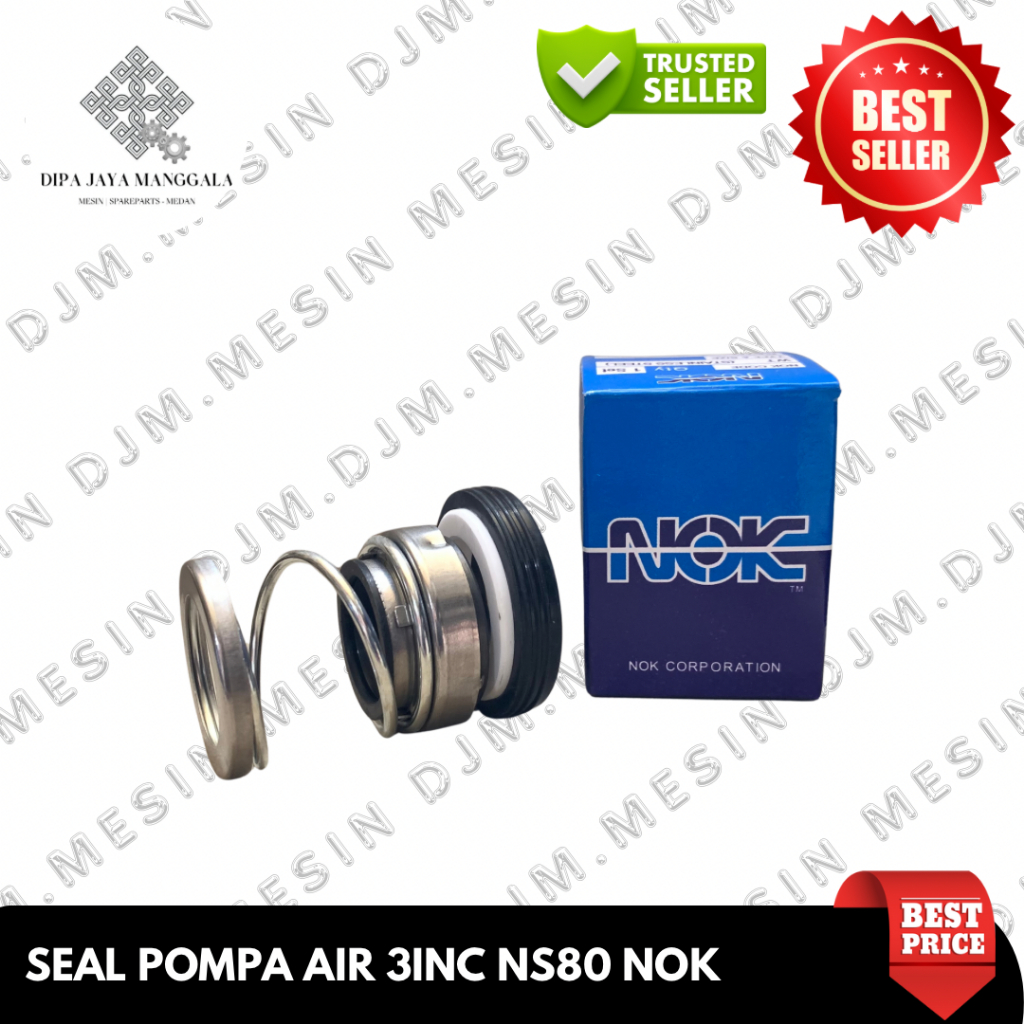 ตราประทับน้ํา 3INC NS80 NOK NS100 ซีลกลปั๊มน้ําซีล alkon ชลประทานนาข้าว waterpump ns80 560-30 3 นิ้ว