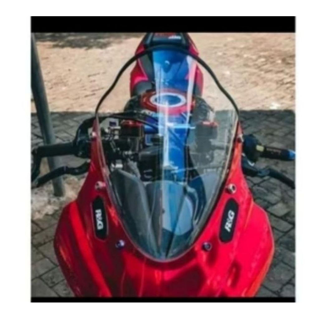 WINDSHIELD GSX 150R VISOR GSX150R 3 MILI THICKNESS (รายการยางฟรี)