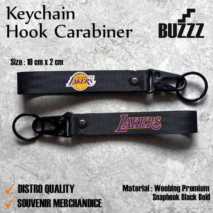 GANTUNANG LAKERS KEY - LAKERS CARABION - LAKERS KEY CHAIN - PREMIUM LAKERS STAINLESS