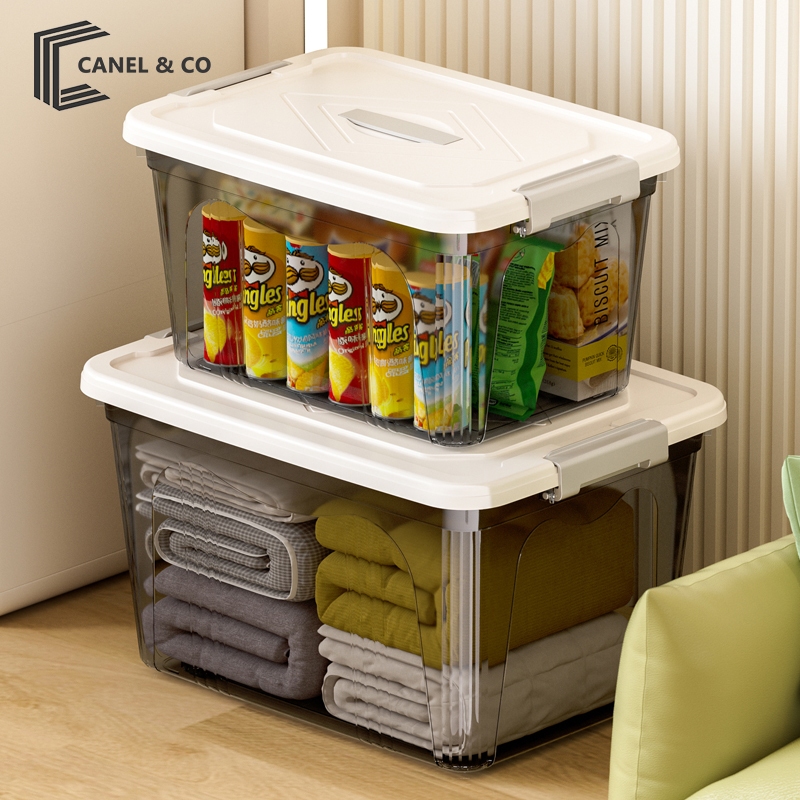 กล่องภาชนะพลาสติก CANEL & CO / ที่เก็บข้าว / กล่องเก็บของแบบใสอเนกประสงค์ / กล่องใสมัลติฟังก์ชั่นเรี