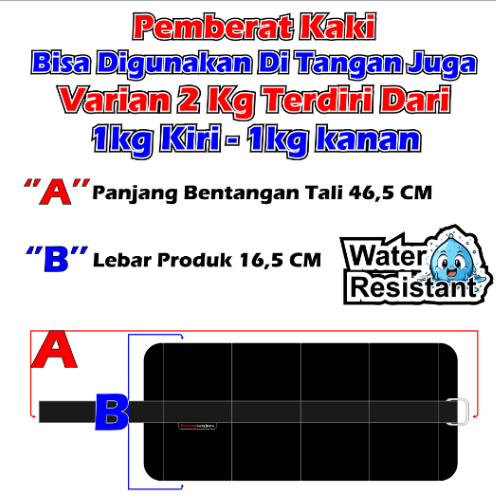 FOOT WEIGHTS เชือกแข็งแรงมาก คุณภาพดีที่สุด 100% 2kg