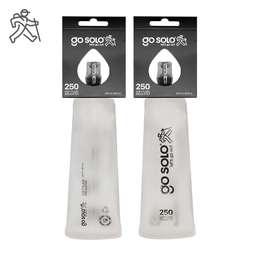 Go Solo Soft Flask 250ml - ใส