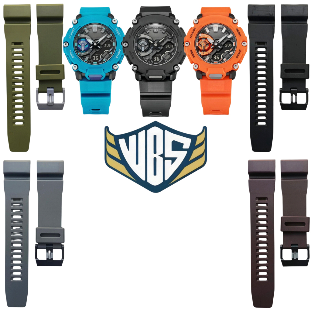 G-Shock GA-2200 สายนาฬิกา สายยางทดแทน GA-2000 1109.12