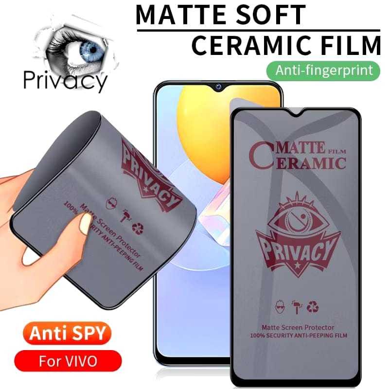 ป้องกันรอยขีดข่วนเซรามิค Matte Spy Vivo Z1 Z1 PRO Z1i Z1X Z3 Z3X Z5 Z5X V5s V7 V7+ V9 V9 PRO V11 V11
