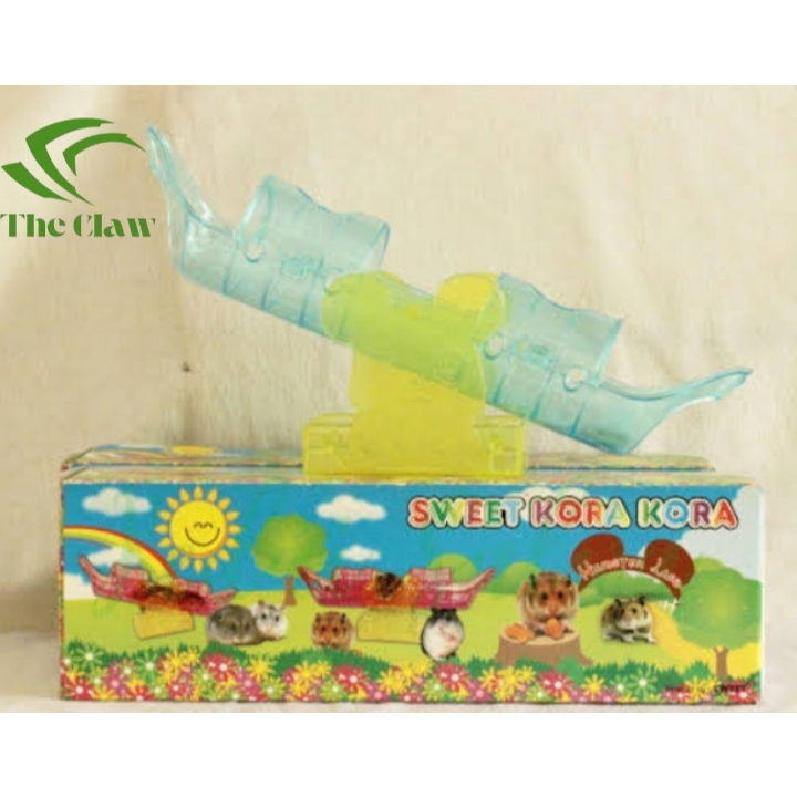 (The Claw) Sweet Kora Kora Hamster Seesaw Toy Animal Squirrel Gerbil