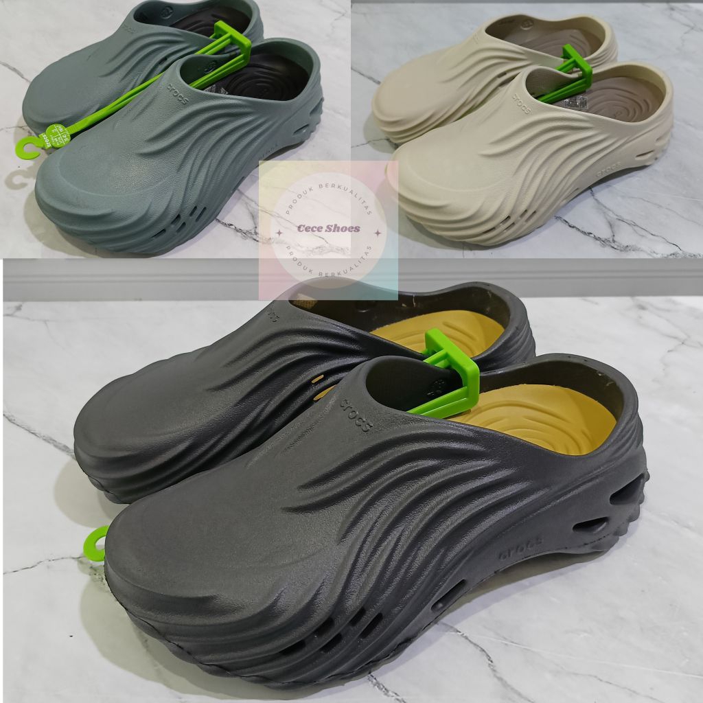 Cross Echo Wave Man/รองเท้าแตะผู้ชาย/รองเท้าแตะบล็อก