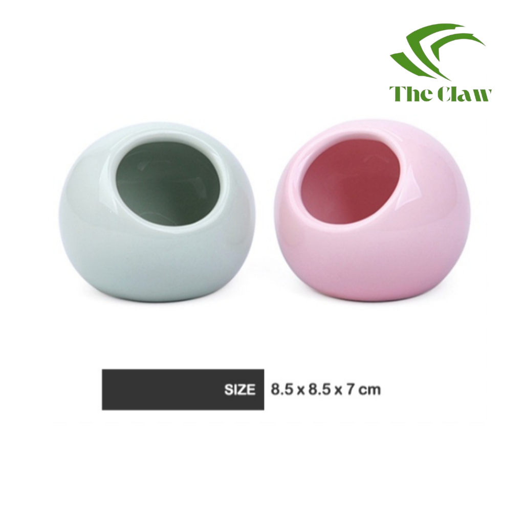 (The Claw) HAMSTER HOUSE - CERAMIC HAMSTER HOUSE