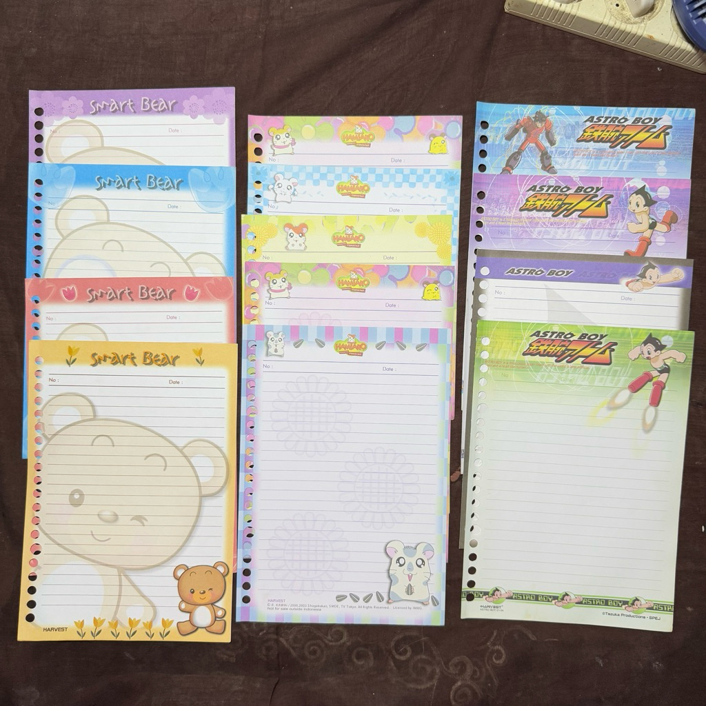 [ rare item ] 1 แผ่น Harvest rare Fill Binder Loose Leaf A5 Paper Limited Edition Old School Jaman F