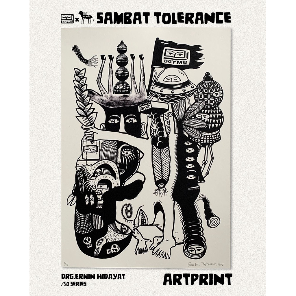 เหตุDGTMB X ARWIN H SAMBAT TOLERANCE ARTPRINT