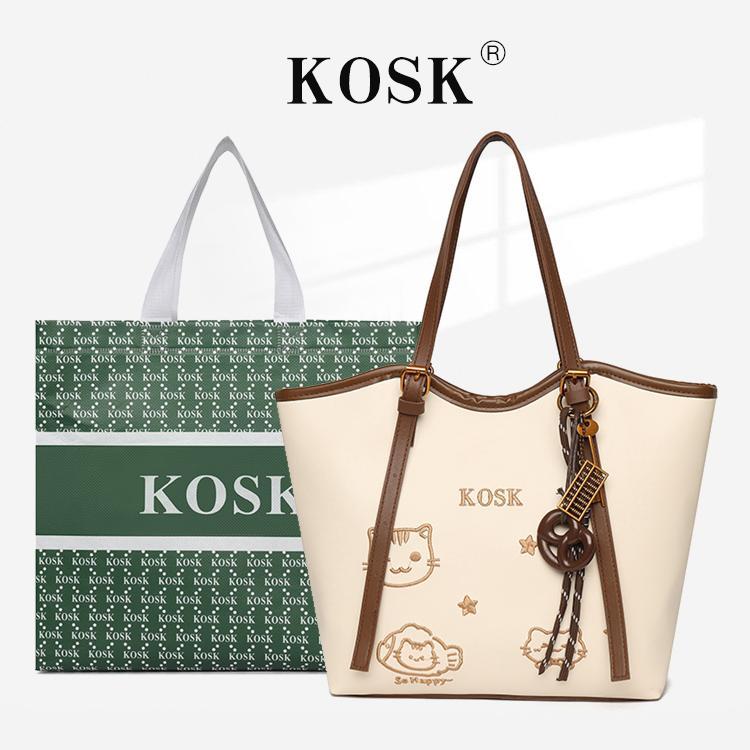 KOSK Womens Tote Bag Cute Fashion Tote Bag - 6656