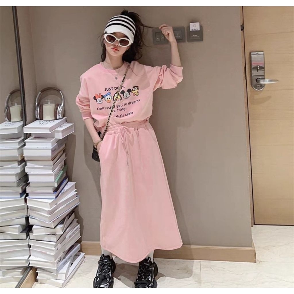 FK24 SKIRT SET SIZE 140,160,170