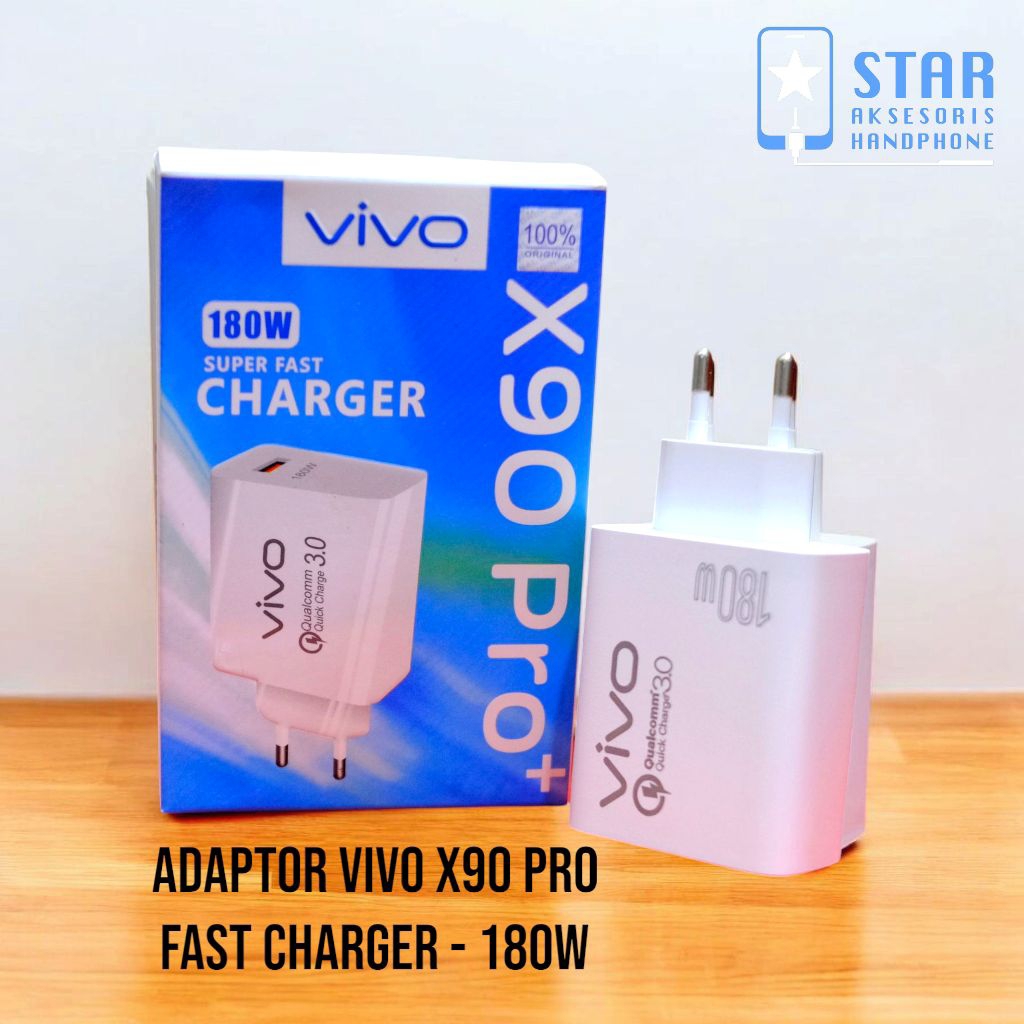 VIVO x90 Pro+ CHARGER ADAPTER VIVO 180W CHARGER VIVO X90 pro+ QUICK CHARGER 180 WATT