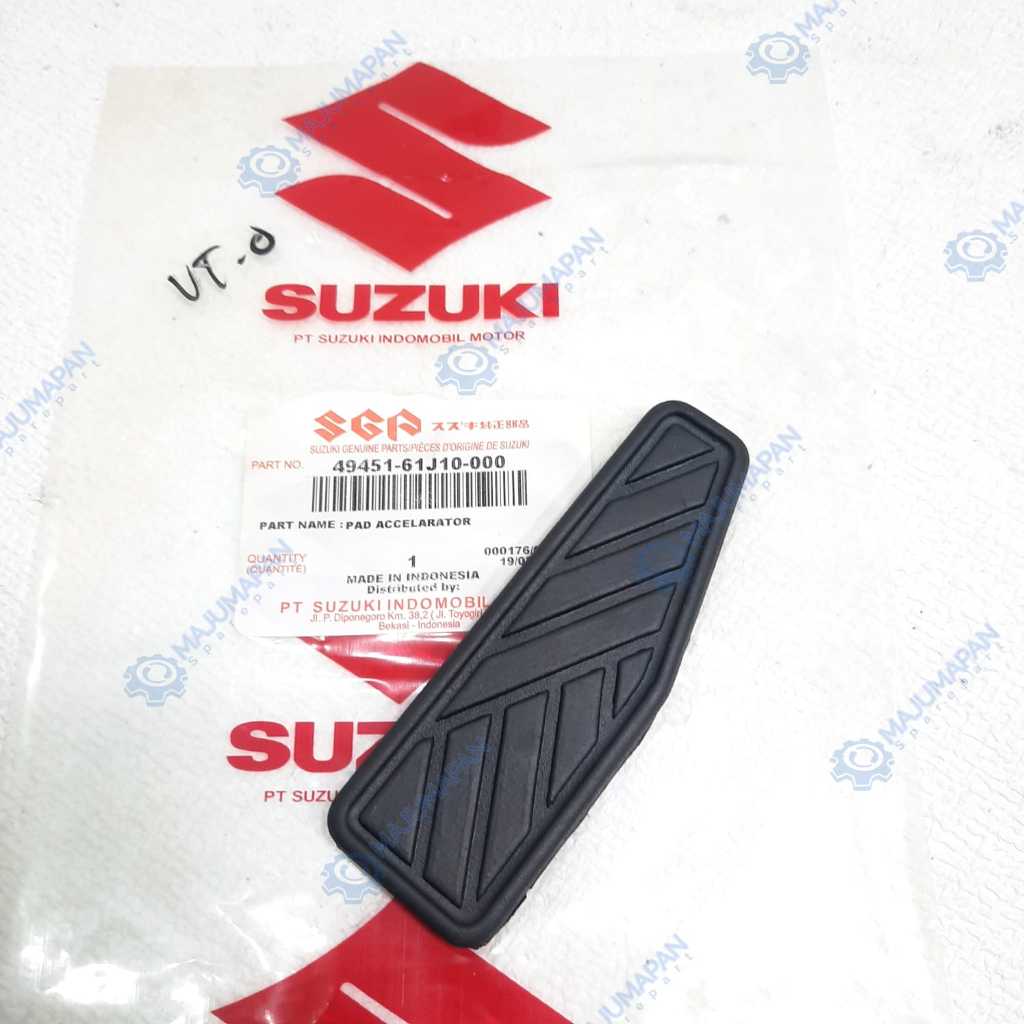 ยาง PEDAL PAD GAS PEDAL APV MEGA CARRY OLD LAMA PICK UP ARENA MT MANUAL ที่ MATIC ORIGINAL SGP 49451-61J10-000