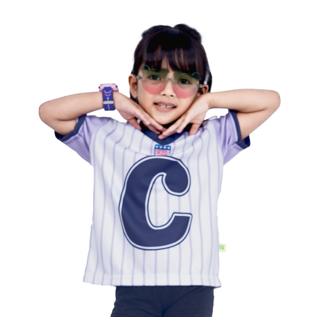 RZQKIDS / Alfabet C / Baju Jersey anak / NFL / Baseball / MLB / 1 -10 Tahun